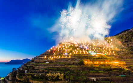 Nativity scene in Manarola (open from December 8 to the end of January), Cinque Terre