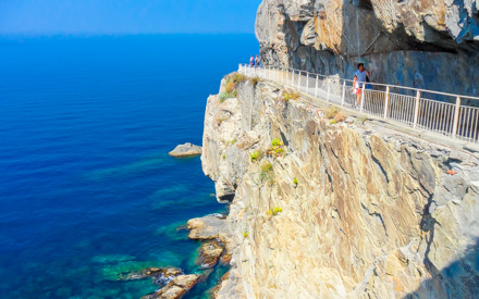 Path of Love between Riomaggiore and Manarola, Blue Trail, Cinque Terre